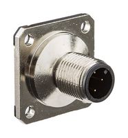 AMPHENOL LTW M12A-04PMMS-SS8E15 CABLE ASSY, 4P M12 PLUG-FREE END, 150MM