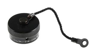AMPHENOL LTD 62LC-812-14(771) DUST CAP W/ CORD, SZ 14, ALUMINIUM