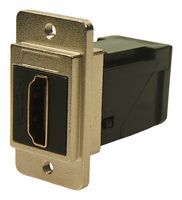CLIFF ELECTRONIC COMPONENTS CP30753M440 ADAPTER, HDMI RCPT-RCPT, NICKEL