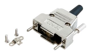 AMPHENOL CONEC 165X17309XE D SUB BACKSHELL, 180DEG, DE, ZINC ROHS COMPLIANT: YES