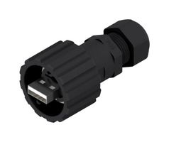 AMPHENOL CONEC 17-200121 USB CONN, 2.0 TYPE A, PLUG, 4POS ROHS COMPLIANT: YES