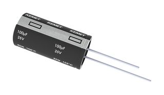 KEMET ESW476M100AH2AA ELEC CAP, 47UF, 100V, RADIAL LEADED
