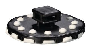 HELLERMANNTYTON 151-02255 CABLE TIE MOUNT, ADHESIVE, BLACK