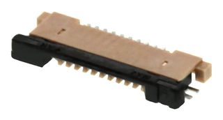 MOLEX 54548-1072 CONN, FFC/FPC, R/A RCPT, 10POS, 1ROW