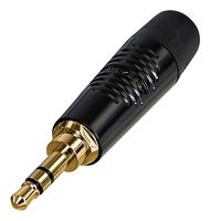 REAN RTP3C-B AUDIO CONN, 3P STEREO PLUG, 3.5MM, CABLE