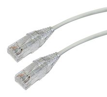VIDEK 2994-0.3GY ENET CORD, CAT6, RJ45 PLUG-PLUG, 300MM