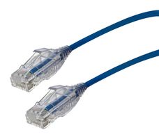 VIDEK 2994-0.5B ENET CORD, CAT6, RJ45 PLUG-PLUG, 500MM