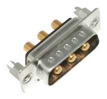 AMPHENOL COMMUNICATIONS SOLUTIONS LCC17A3W3PEAN0 COMB D SUB, PLUG, DA-3W3, SOLDER