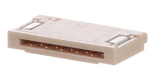 MOLEX 51281-1098 FPC CONN, R/A RCPT, 10POS, 1ROW, 0.5MM
