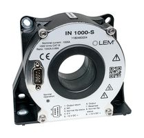 LEM IN 1000-S CURRENT SENSOR, 1KA, 0.0018%, PANEL