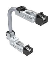 AMPHENOL COMMUNICATIONS SOLUTIONS DRPC21B007940 ENET CORD, C6A, RJ45 R/A PLUG-PLUG, 2M