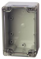 FIBOX PCT 081609 ENCLOSURE ENCLOSURE, MULTIPURPOSE, GREY/CLR, PC