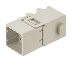 HARTING 09149161001 HEAVY DUTY MODULE, PLUG, 16POS, 4A