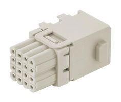 HARTING 09149161101 HEAVY DUTY MODULE, SOCKET, 16POS, 4A