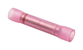 MUELLER ELECTRIC AI-20315 TERMINAL, BUTT SPLICE, 26-24AWG/PINK/RED