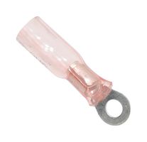 MUELLER ELECTRIC BU-191640003 TERMINAL, RING TONGUE, #10, RED, 18AWG