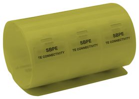 ENTRELEC - TE CONNECTIVITY SBPE04-0625-YL-5 LABEL, VINYL, YELLOW, 25.4MM X 19.1MM