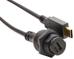 MULTICOMP PRO MP011830 USB CABLE, 3.1 TYPE C JACK-PLUG, 6.6'