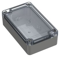 MULTICOMP PRO MP011658 ENCLOSURE, ABS, PC, GREY, TRANSPARENT