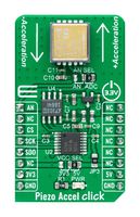 MIKROELEKTRONIKA MIKROE-4559 PIEZO ACCEL CLICK ADD-ON BOARD ROHS COMPLIANT: YES