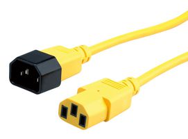 ROLINE 19.08.1532 POWR CORD, IEC 320 C14 PL-C13 RECP/9.8FT