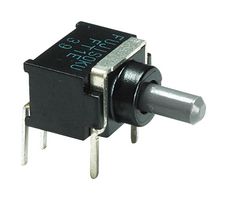 NIDEC COMPONENTS CFT2-1DC4-AW. TOGGLE SWITCH, SPDT, 0.4VA, 28VDC, TH
