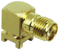 TE CONNECTIVITY - LINX CONSMA002-SMD-G-T RF COAX CONN, R/A SMA JACK, 50 OHM