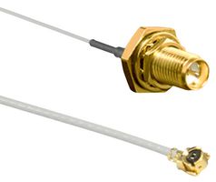 TE CONNECTIVITY - LINX CSI-RGFI-200-UFFR CABLE ASSY, U.FL PLUG-RP SMA JACK, 200MM