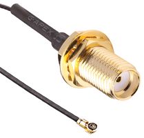 TE CONNECTIVITY - LINX CSJ-SGFB-200-MHF4 CABLE ASSY, MHF4 PLUG-SMA JACK, 200MM