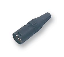 DELTRON COMPONENTS 709-0500 CONNECTOR, XLR, PLUG, 5 POSITION