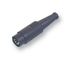 DELTRON COMPONENTS 611-0600 DIN Audio / Video Connector, Plug, 6, Ca