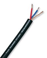 VAN DAMME 268020C CABLE, MICROPHONE, BLACK, 100M