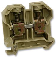 WEIDMULLER 060826 SAK35N/35 TERMINAL BLOCK, DIN RAIL, 2POS, 2AWG