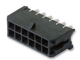 MOLEX 43045-1612 CONNECTOR, HEADER, 16 POSITION, 2ROW, 3MM PRODUCT RANGEMICRO-FIT 3.0 43045 SERIES NO. OF CONTACTS16CONTACTS GENDERHEADER PITCH S