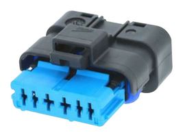 APTIV / DELPHI 10866612 AUTOMOTIVE HOUSING, RCPT, 6POS