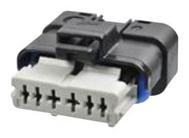 APTIV / DELPHI 10866614 AUTOMOTIVE HOUSING, RCPT, 6POS