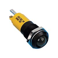 CML INNOVATIVE TECHNOLOGIES 192A1352 LED INDICATOR, 24VDC, BLK, YELLOW