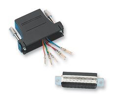 MH CONNECTORS MHDA25-PMJ6-K ADAPTOR, D PLUG 25WAY-RJ11