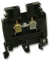 ENTRELEC - TE CONNECTIVITY 010503114 TERMINAL BLOCK, DIN RAIL, 2POS, 4AWG