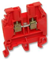 ENTRELEC - TE CONNECTIVITY 010503215 TERMINAL BLOCK, DIN RAIL, 2POS, 4AWG