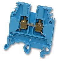 ENTRELEC - TE CONNECTIVITY 012511601 TERMINAL BLOCK, DIN RAIL, 2POS, 12AWG