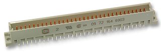HARTING 09 72 164 6903 DIN 41612 PCB CONNECTOR, PLUG, 64 WAY