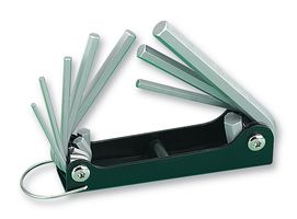 DURATOOL 08OMFHK3AS1E HEXAGON KEY SET, METRIC, 8PC