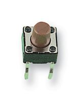 MULTICOMP PRO MCDTS6-2R SWITCH, TACTILE SPST-NO 50mA, SOLDER LUG