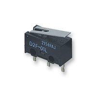 OMRON ELECTRONIC COMPONENTS D2FL MICROSW, ULTRA SUBMINIATURE, LEVER, SPDT