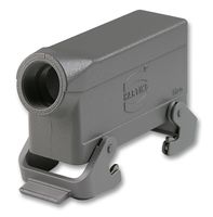HARTING 09 30 024 1530 HOOD, HAN24B, SIDE ENTRY, PG21