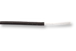 BRAND REX SPC00441A002 25M HOOK UP WIRE, 25M, 28AWG/0.086MM2, COPPER, PTFE, BLACK