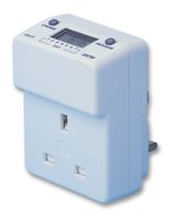 TIMEGUARD ETU17 Timeswitch, Electronic, UK Plug, 7 Days, 13 A, Digital RoHS Compliant: Yes