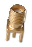 RADIALL R124426123 RF/COAXIAL, SMA JACK, STRAIGHT, 50 OHM, SOLDER