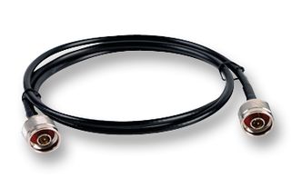GREENPAR - TE CONNECTIVITY 1337803-4 RF / Coaxial Cable Assembly, N Type Plug, 50ohm, N Type Plug, 50ohm, 4.9 ft, 1.5 m, Black RoHS Compliant: Yes